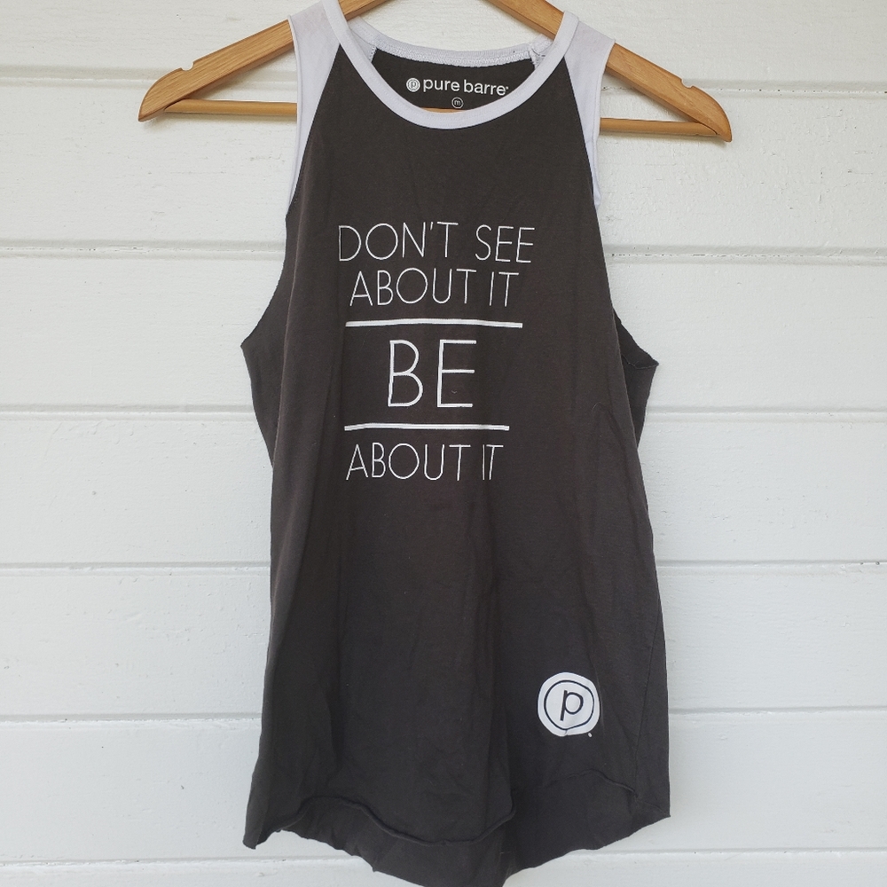 Pure Barre Flowy Workout Tank Top Size Medium